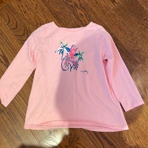 Lilly Pulitzer Girls top in pink size xl (12-14)